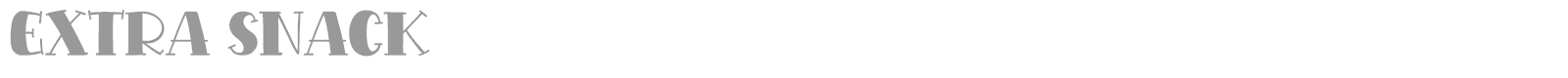 Extra Snack font preview